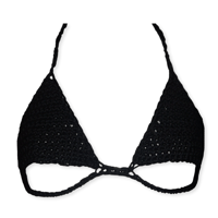 Image 1 of Spider Bikini Top (Black)