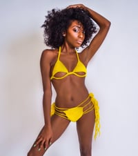 Image 2 of Spider Bikini Top (Black)