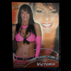  WWE Topps Apocalypse Victoria Divas 2004 Foil Wrestling Trading Card