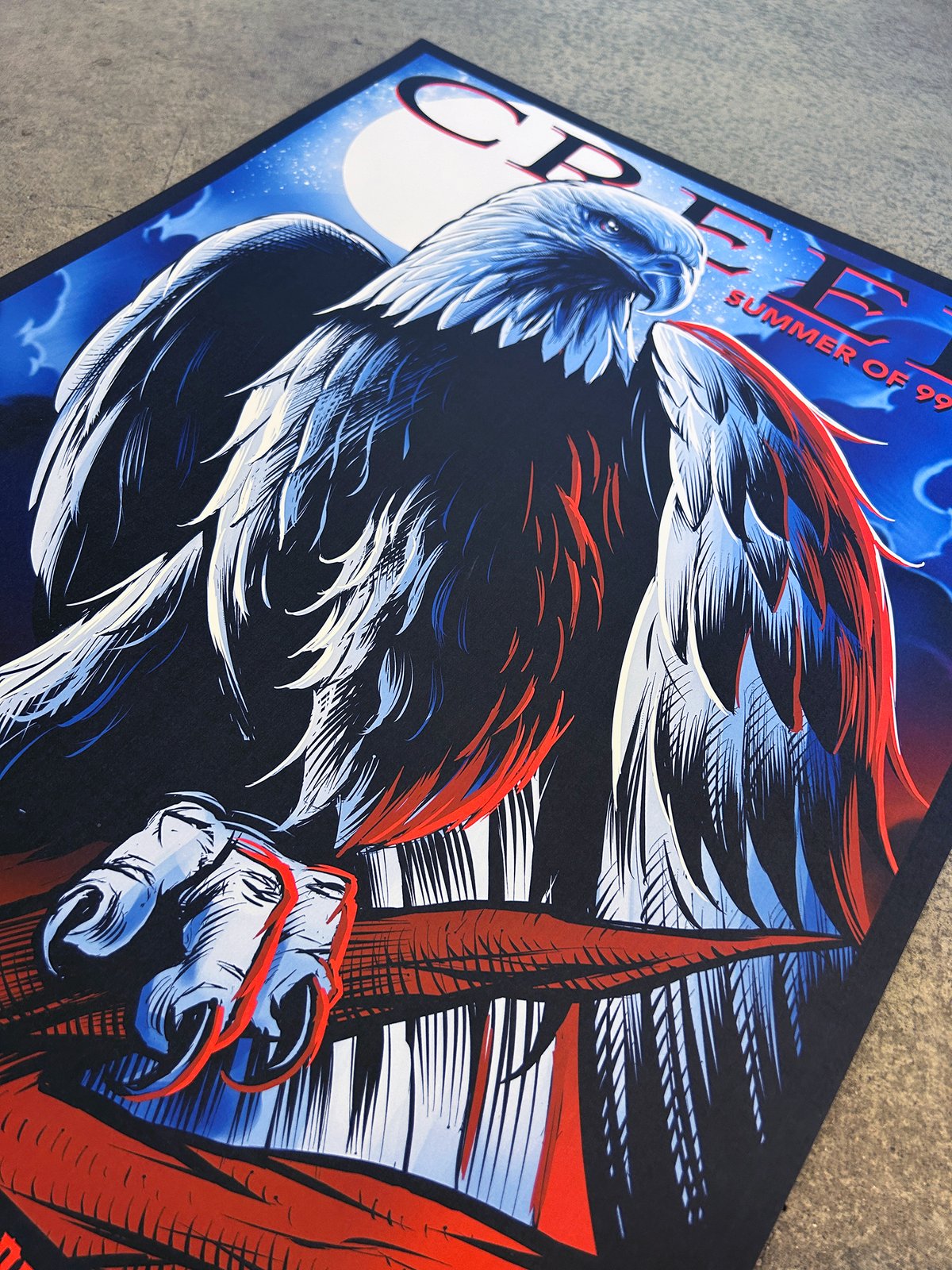F4D Studios — Creed Burgettstown Posters