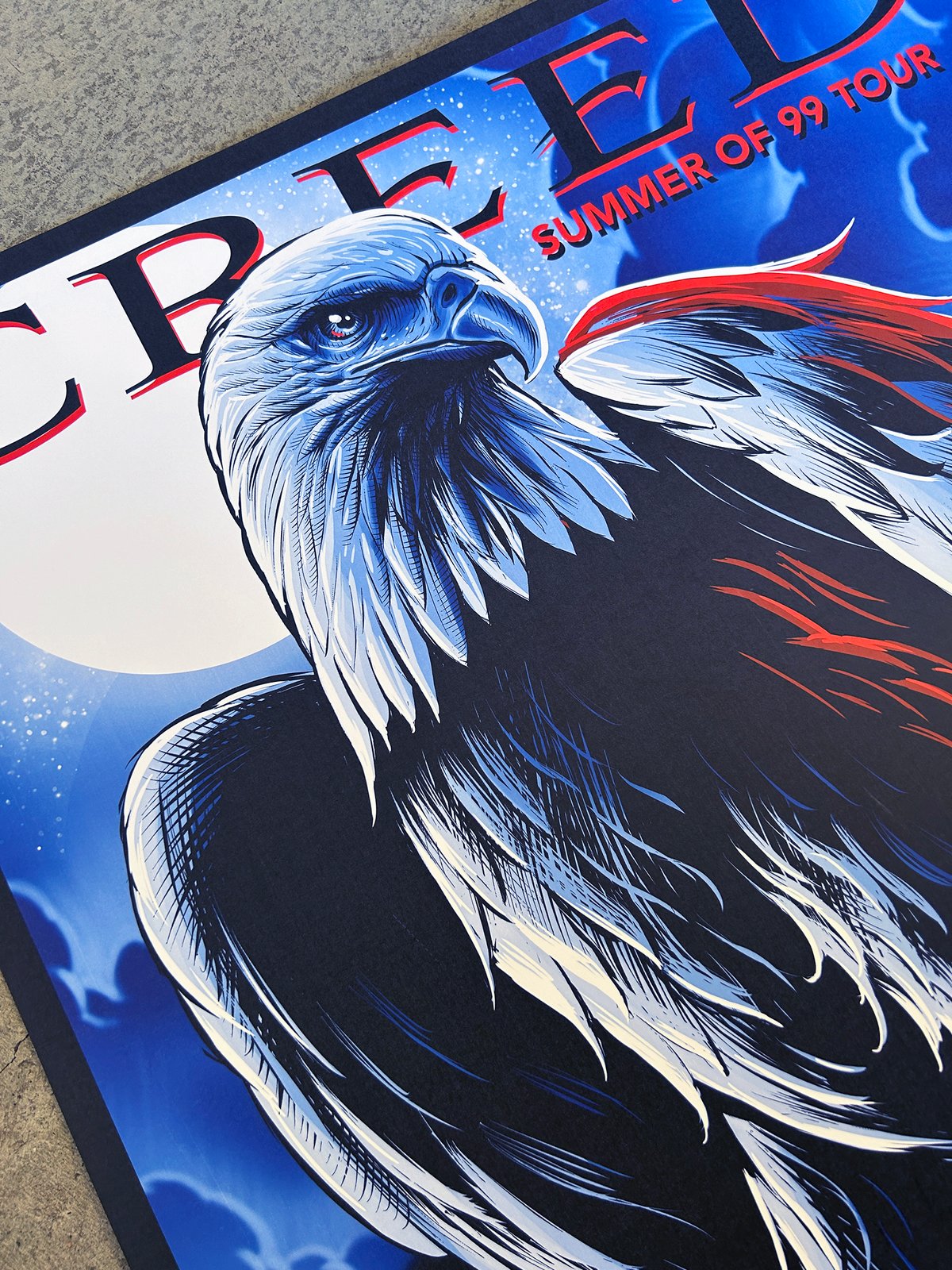 F4D Studios — Creed Burgettstown Posters
