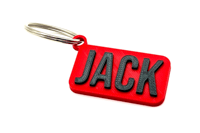 Image 4 of Custom Keychain Square Edge