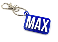 Image 2 of Custom Keychain Square Edge