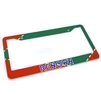 Number Plate Frames - Mazda Renown
