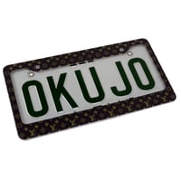 Image 2 of Number Plate Frames - Louis Vuitton