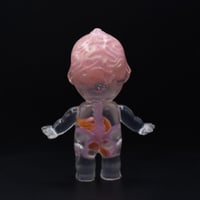 Image 3 of Purple and Green Glow in the Dark Anatomy 3 inch Double Cast Kilos Kewtie Resin Figure