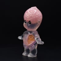 Image 7 of Purple and Green Glow in the Dark Anatomy 3 inch Double Cast Kilos Kewtie Resin Figure