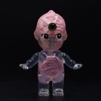 Image 2 of Third Eye Glow in the Dark Brain Anatomy 3 inch Double Cast Kilos Kewtie Resin Figure