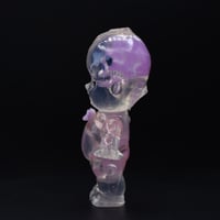Image 10 of Purple Skull and Skeleton Glow in the Dark 3 inch Double Cast (PLUS a blind box mystery mini figure)