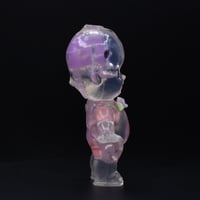Image 11 of Purple Skull and Skeleton Glow in the Dark 3 inch Double Cast (PLUS a blind box mystery mini figure)