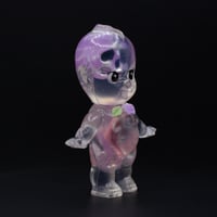 Image 9 of Purple Skull and Skeleton Glow in the Dark 3 inch Double Cast (PLUS a blind box mystery mini figure)