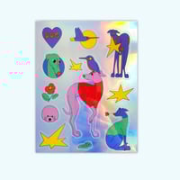 Image 1 of 🪩 Holographic Stickers Set 🪩