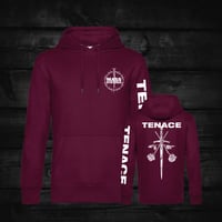 Sweat Hoodie Tenace Bordeaux S/XXL only 