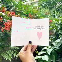 Image 2 of You give me butterflies! - Greeting card