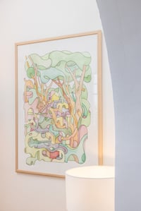 Image 3 of Aquarelle - cabane enchantée