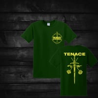 T-shirt Mass Hysteria Tenace Vert / Jaune S