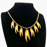 Image 1 of Crab Claw Cascade necklace