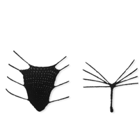 Spider Thong (Black)