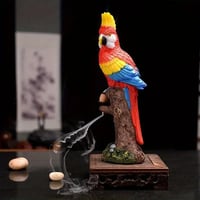 Parrot Backflow Incense Burner