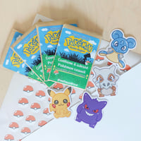 Image 2 of Pokémon mystery sticker bag kanto