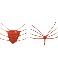 Spider Thong (Pumpkin)
