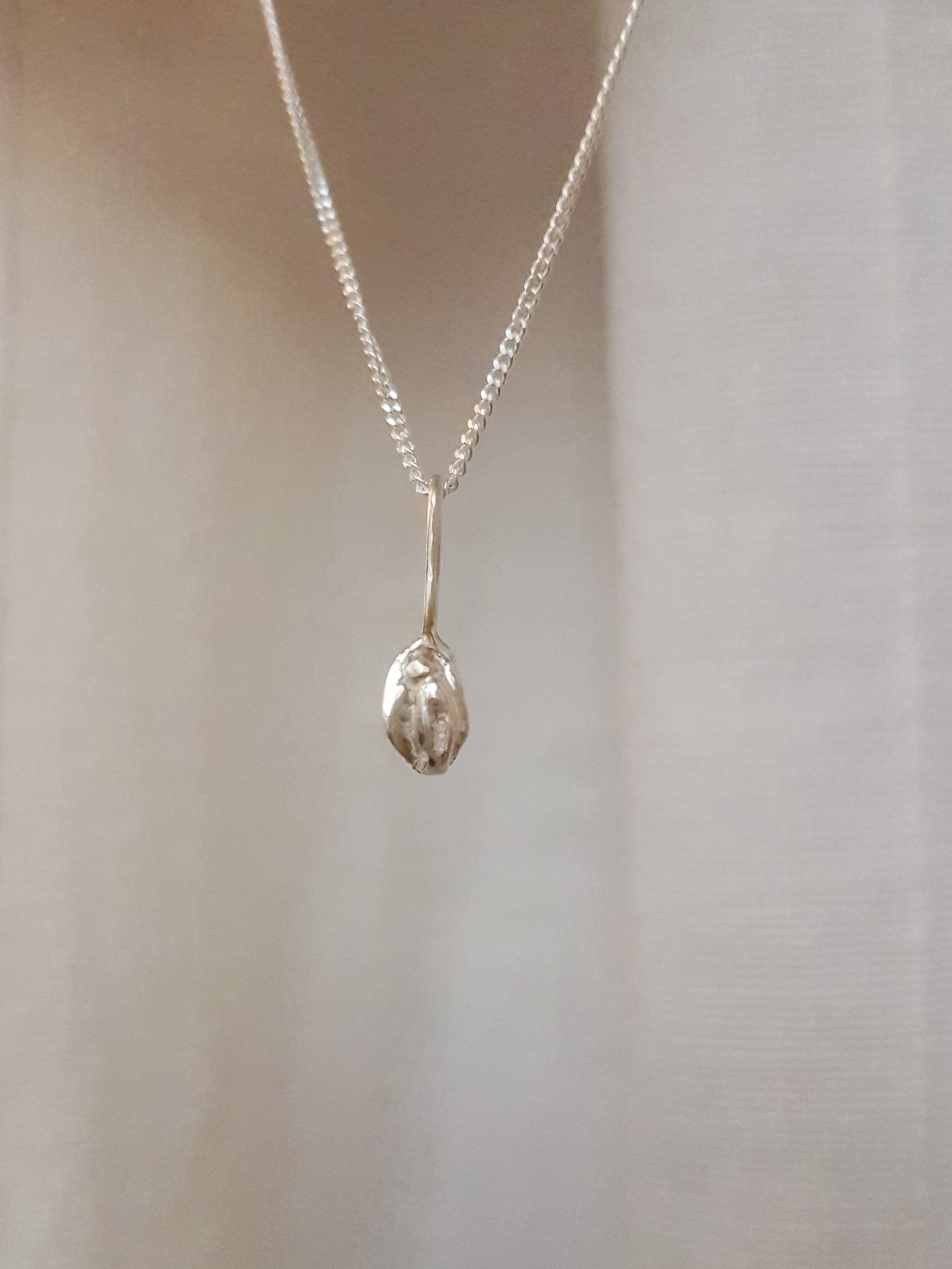 Image of Vulva Yoni Pendant Necklace