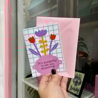 Image 1 of See you blossoming! - Greeting card