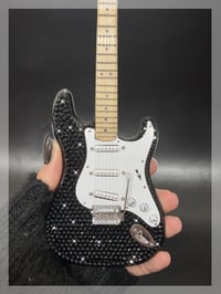 Image 10 of Miniature Replica Crystallised Fender Guitars 