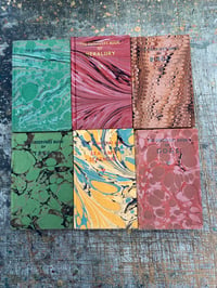 Image 1 of Hand Marbled vintage Observer's Books // range of titles available // listing five