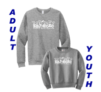 Crewneck Sweatshirt - Grey with school logo