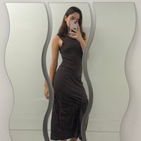 Image 1 of cop copine maxi cargo dress