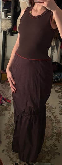 Image 8 of cop copine maxi cargo dress