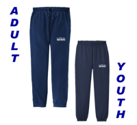 Fleece Sweatpants - Navy with school logo