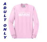 Long Sleeve Tee - Pink with school logo