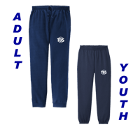 Fleece Sweatpants - Navy with TBS logo