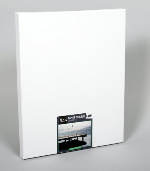 Image of Fuji RA-4 color paper cut sheets (4X5 8X10 24X30.5cm) 