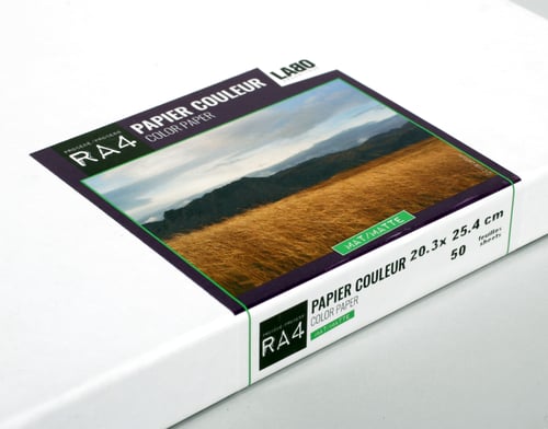 Image of Fuji RA-4 color paper cut sheets (4X5 8X10 24X30.5cm) 