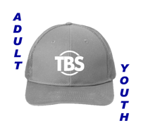 Snapback Trucker Cap - Grey with TBS logo