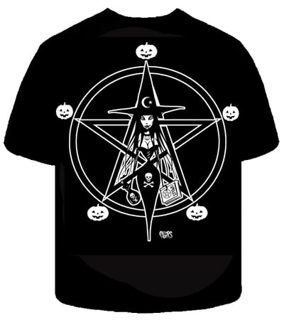 Image of Xlg- QUEEN OF HALLOWEEN  - last shirt 