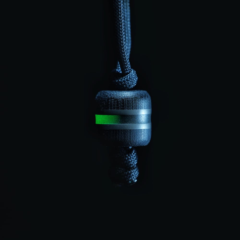 Event Horizon EDC lanyard bead (GLOW)