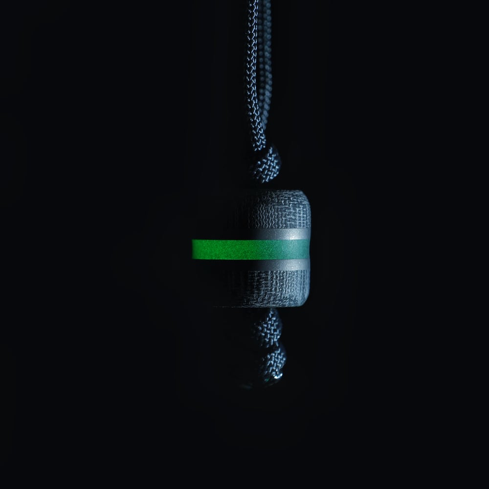 Event Horizon EDC lanyard bead (GLOW)