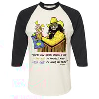 Image 1 of NACHO KING BASEBALL Tee (black)