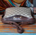 Image of Vtg. Gucci Brown Monogram Hand/Shoulder Bag