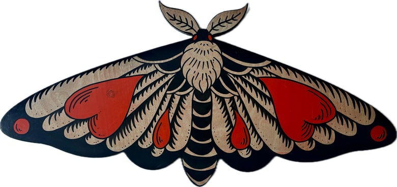 Image of Heart Moth #1