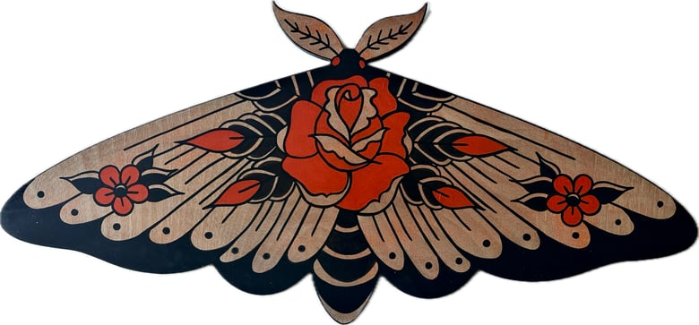 Image of Rose Moth #1