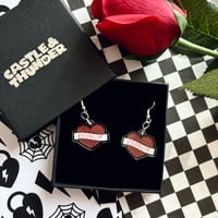 Image 3 of WENDY - Heart Earrings