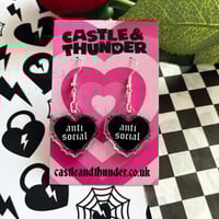 Image 2 of PATSY - Heart Earrings