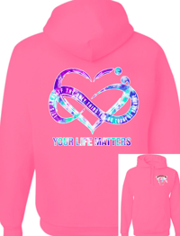 Image 4 of Your Life Matters September Awareness Hoodie
