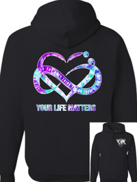 Image 2 of Your Life Matters September Awareness Hoodie