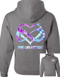Image 1 of Your Life Matters September Awareness Hoodie